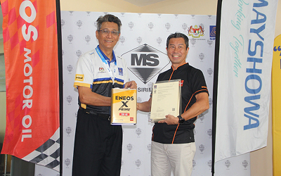 ENEOS engine oil officially certified by SIRIM, ensuring genuine quality and consumer protection in Malaysia